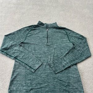 lululemon athletica Long Sleeve Shirt - Heathered Green